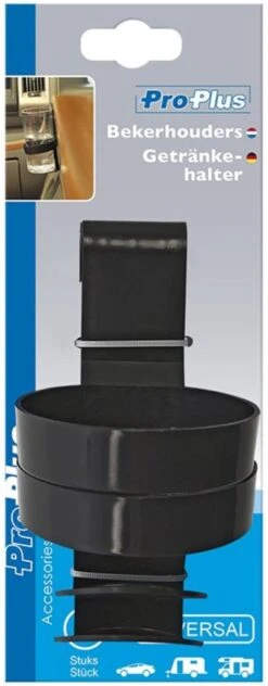 PROPLUS Pro Plus Bekerhouders Met Haak - Zwart - 2 Stuks -Auto-Onderdelenwinkel 469x1200 1