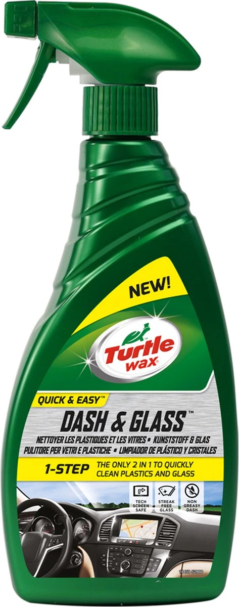 Turtle Wax Green Line Dash&Glass 500ml 3 Turtle Wax Green Line Dash&Glass 500ml