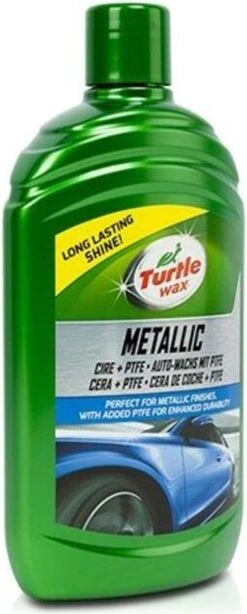 Turtle Wax Metallic Car Wax + PTFE - Autowas Autowax Autopoets -Auto-Onderdelenwinkel 483x1200