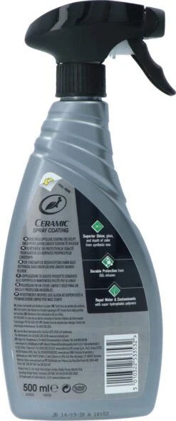Turtle Wax 53353 HS Ceramic Wax Coating 500 Ml 15 Turtle Wax 53353 HS Ceramic Wax Coating 500 Ml -Auto-Onderdelenwinkel 501x1200