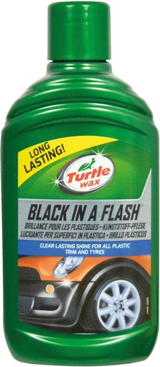 Turtle Wax 52855 GL Black In A Flash 300ml 3 Turtle Wax 52855 GL Black In A Flash 300ml