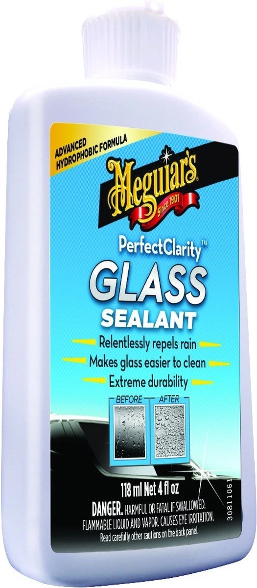 Meguiars Perfect Clarity Glass Sealant Kit - 118ml 4 Meguiars Perfect Clarity Glass Sealant Kit - 118ml - Afbeelding 2