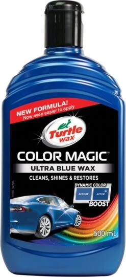 Turtle Wax 52709 Color Magic Ultra Blue Wax 500ml - Speciale Autopoets Lakherstel En Polijst - Blauw 19 Turtle Wax 52709 Color Magic Ultra Blue Wax 500ml - Speciale Autopoets Lakherstel En Polijst - Blauw -Auto-Onderdelenwinkel 548x1200