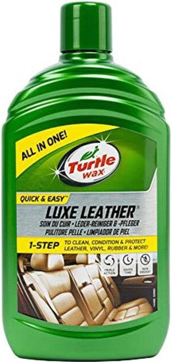 Turtle Wax Luxe Leather Cleaner & Conditioner Bekledingsreiniger - 500ml 11 Turtle Wax Luxe Leather Cleaner & Conditioner Bekledingsreiniger - 500ml - Afbeelding 9