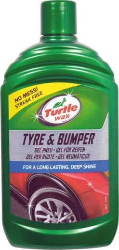 Turtle Wax Tyre & Bumper Gel - Band En Bumper Glans En Herstel Plastic Conditioner