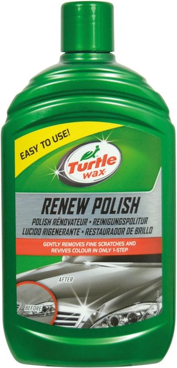Turtle Wax 52872 GL Renew Polish - 500ml - Polijstmiddel - Krassenverwijderaar 3 Turtle Wax 52872 GL Renew Polish - 500ml - Polijstmiddel - Krassenverwijderaar