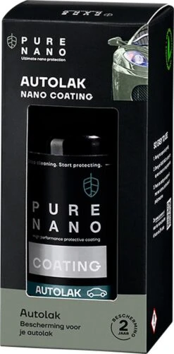 PURE NANO Autolak Coating - 2 Jaar Vuilafstotend - Glansherstel - 250 Ml -Auto-Onderdelenwinkel 592x1200