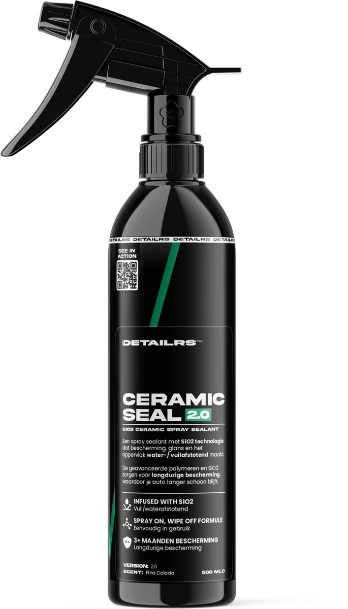 Detailrs™ Ceramic Seal 2.0 - Keramische Sealant - Auto Wax Coating- Water/vuil Afstotend 3 Detailrs™ Ceramic Seal 2.0 - Keramische Sealant - Auto Wax Coating- Water/vuil Afstotend
