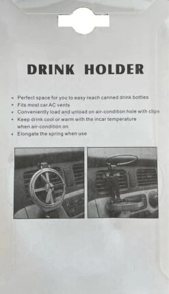 Bekerhouder Auto - Blikjeshouder Auto Ventilatie Rooster - Auto Drankhouder - Car Can Holder - Universeel -Auto-Onderdelenwinkel 692x1200