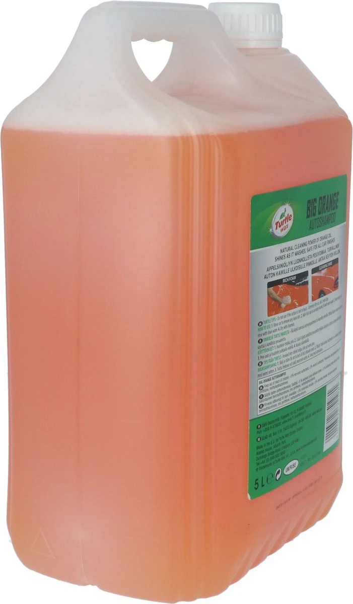Turtle Wax 52817 Big Orange Shampoo 5Liter 5 Turtle Wax 52817 Big Orange Shampoo 5Liter - Afbeelding 3