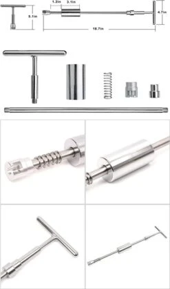 ActiveMechanic® Uitdeukset - Deukentrekker - Zuignap - Slagtrekker - Auto Deuk Remover – Uitdeuken – Auto Reparatieset – Complete Set 28-delig - Eenvoudig In Gebruik -Auto-Onderdelenwinkel 705x1200 1