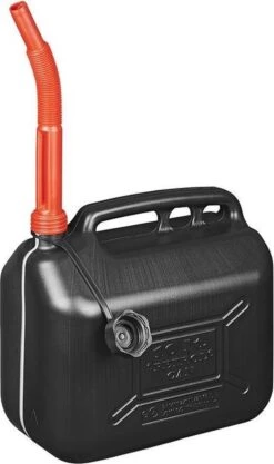 PROPLUS Zwarte Jerrycan/watertank/benzinetank 10 Liter - Voor Water En Benzine - Jerrycans/watertanks Voor Onderweg Of Op De Camping -Auto-Onderdelenwinkel 710x1200