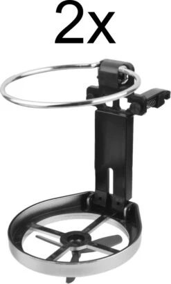 Bekerhouder Auto - Blikjeshouder Auto Ventilatie Rooster - Auto Drankhouder - Car Can Holder - Universeel - 2 Stuks