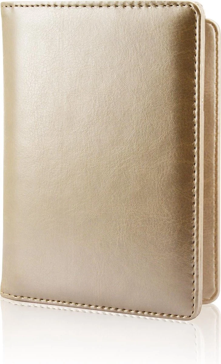 Goodline® - Autopapieren Hoes / Kentekenbewijs Mapje - V1 - Champagne Goud 3 Goodline® - Autopapieren Hoes / Kentekenbewijs Mapje - V1 - Champagne Goud