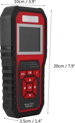 Merkloos Konnwei KW850 Multifunctioneel OBD2 + EOBD Scanner - Motor Foutcode Lezen En Wissen - OBDII - Fout - Code - Diagnose - Playback Data - PCM Data - O2 - EVAP - OBD 2 - Uitleesapparaat - Foutcodes -Auto-Onderdelenwinkel 731x1200 3