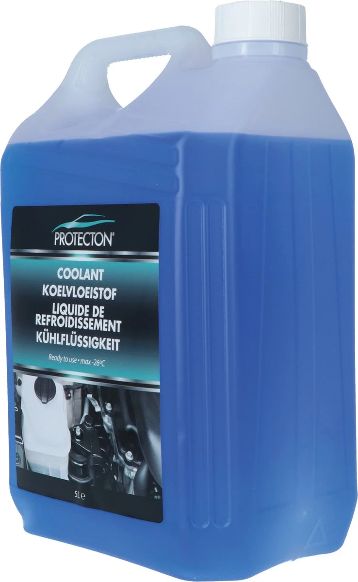 Protecton Koelvloeistof Auto Blauw | 5 Liter | Beschermt Tegen Corrosie En Vorst | Kant En Klaar 8 Protecton Koelvloeistof Auto Blauw | 5 Liter | Beschermt Tegen Corrosie En Vorst | Kant En Klaar - Afbeelding 6