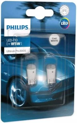 Philips Ultinon Pro3000 W5W-T10 11961U30CWB2