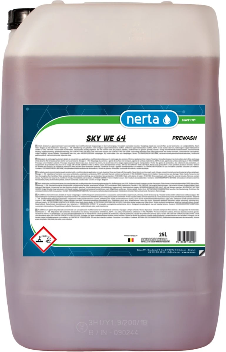 Nerta Snow Foam Autoshampoo - Auto Wassen - Sky WE 64 - Car Wash - 5 Liter 3 Nerta Snow Foam Autoshampoo - Auto Wassen - Sky WE 64 - Car Wash - 5 Liter