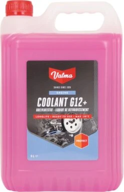 Valma Koelvloeistof 5 Liter G12+Longlife-30°C Coolant