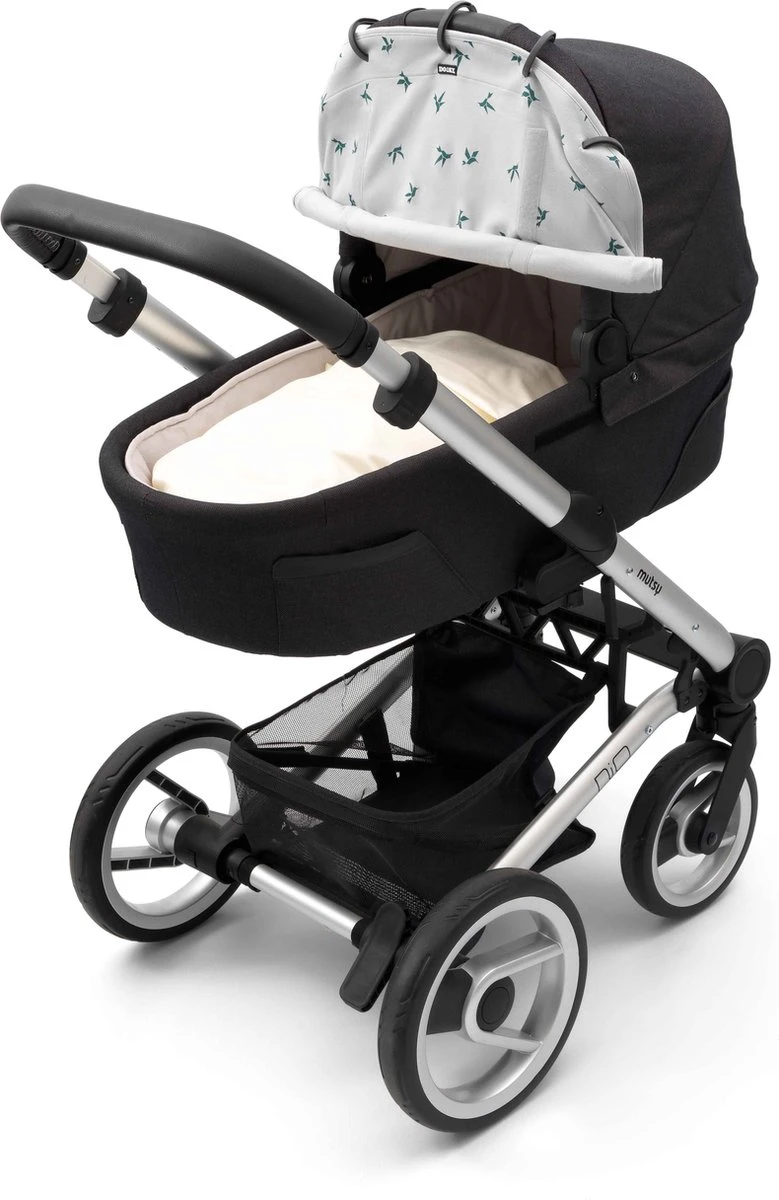 Dooky Universal Cover Zonnescherm Kinderwagen - Origami Swallow Grey Jade 9 Dooky Universal Cover Zonnescherm Kinderwagen - Origami Swallow Grey Jade - Afbeelding 7