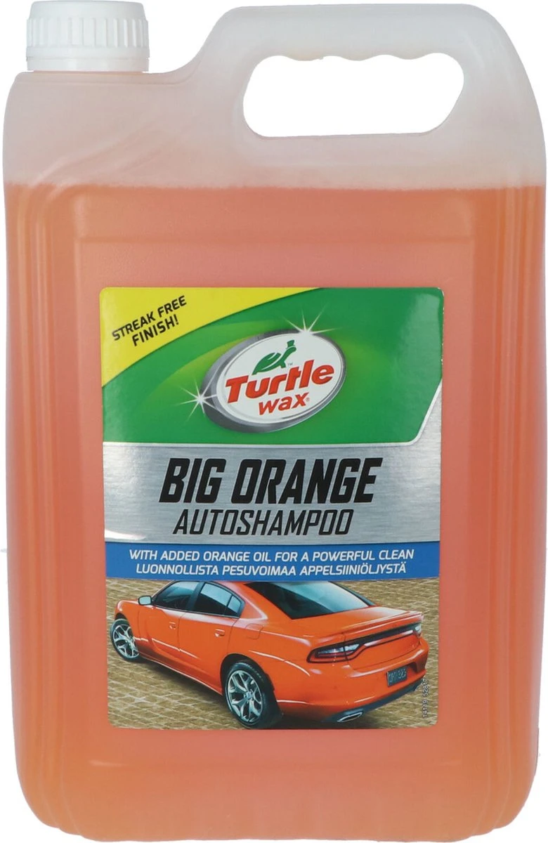 Turtle Wax 52817 Big Orange Shampoo 5Liter 4 Turtle Wax 52817 Big Orange Shampoo 5Liter - Afbeelding 2