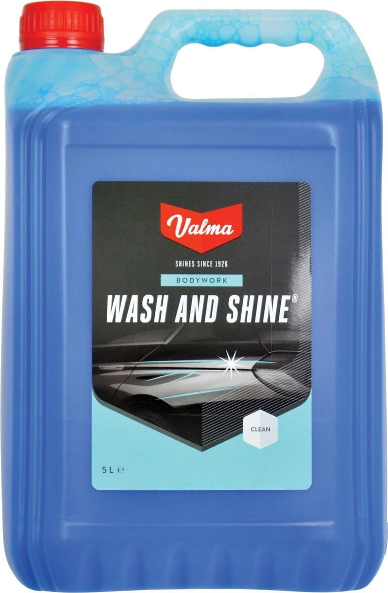 Valma T63b Wash And Shine Shampoo 5 Ltr 3 Valma T63b Wash And Shine Shampoo 5 Ltr