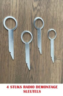 No Name Demontage Sleutels Autoradio | Auto Radio - Navigatie