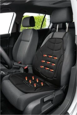 Ultimate Speed Warmte Autostoel Mat - Verwarmingskussen Kussen Auto - 12V Auto Verwarming Zitkussen - 12 Volt Kussen Rug Nek Shouders - Stoelverwarming Bureaustoel Bank - 2 Standen 98 X 48 X 1.6 Zwart -Auto-Onderdelenwinkel 800x1200 10