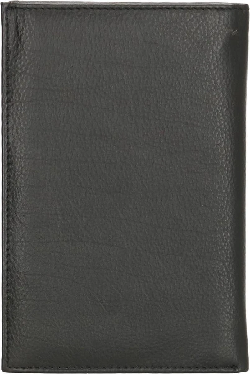 Double-D - Leren Etui Voor Paspoort Autopapieren En Pasjes RFID - Unisex - Zwart 7 Double-D - Leren Etui Voor Paspoort Autopapieren En Pasjes RFID - Unisex - Zwart - Afbeelding 5