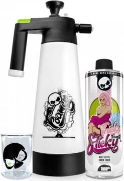 Snowfoam Pakket Nuke Guys. Foamer 2 Ltr Thicky Snowfoam 1000 Ml, Handige Maatbeker.
