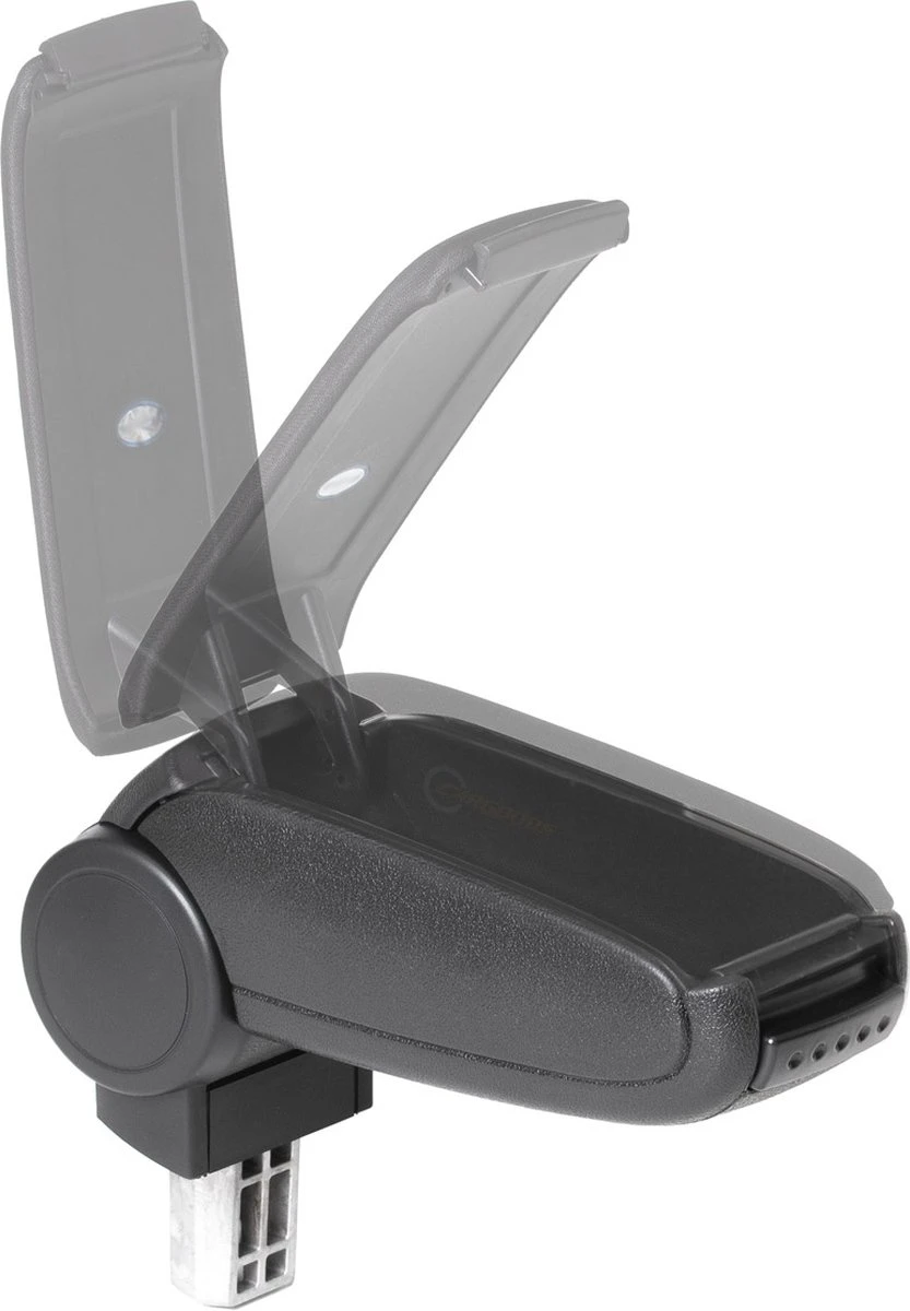 Cargoods Armsteun Geschikt Voor Volkswagen Polo 9N, 9N2, 9N3 Van 2001-2009 - Zwart Stof - Op Maat 4 Cargoods Armsteun Geschikt Voor Volkswagen Polo 9N, 9N2, 9N3 Van 2001-2009 - Zwart Stof - Op Maat - Afbeelding 2