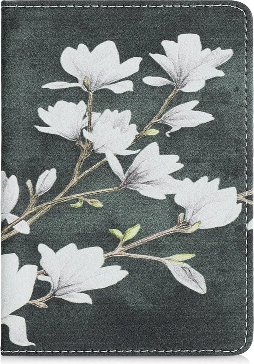 Kwmobile Hoes Voor Kentekenbewijs En Rijbewijs - Omslag Met Pasjeshouder In Taupe / Wit / Donkergrijs - Imitatieleer - Magnolia Design 7 Kwmobile Hoes Voor Kentekenbewijs En Rijbewijs - Omslag Met Pasjeshouder In Taupe / Wit / Donkergrijs - Imitatieleer - Magnolia Design - Afbeelding 5