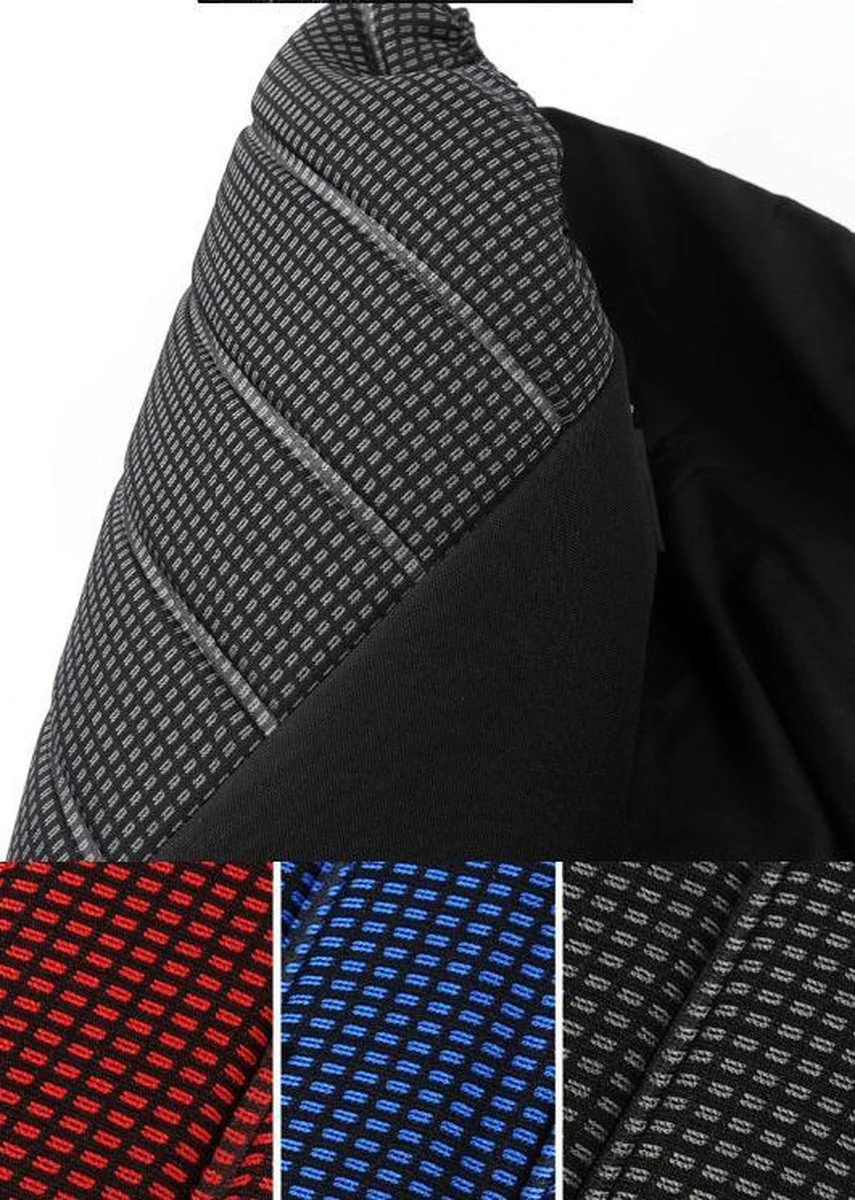 Merkloos Stoelhoes Auto - Universele Autostoelhoezen - Bestuurder/Bijrijder Stoelhoes (Geen Achterbank) - Stijlvol - Zwart/Grijs 5 Merkloos Stoelhoes Auto - Universele Autostoelhoezen - Bestuurder/Bijrijder Stoelhoes (Geen Achterbank) - Stijlvol - Zwart/Grijs - Afbeelding 3