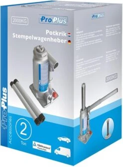 PROPLUS Pro Plus Potkrik - Hydraulisch - TÜV/GS-Gekeurd - 2 Ton -Auto-Onderdelenwinkel 886x1200 1