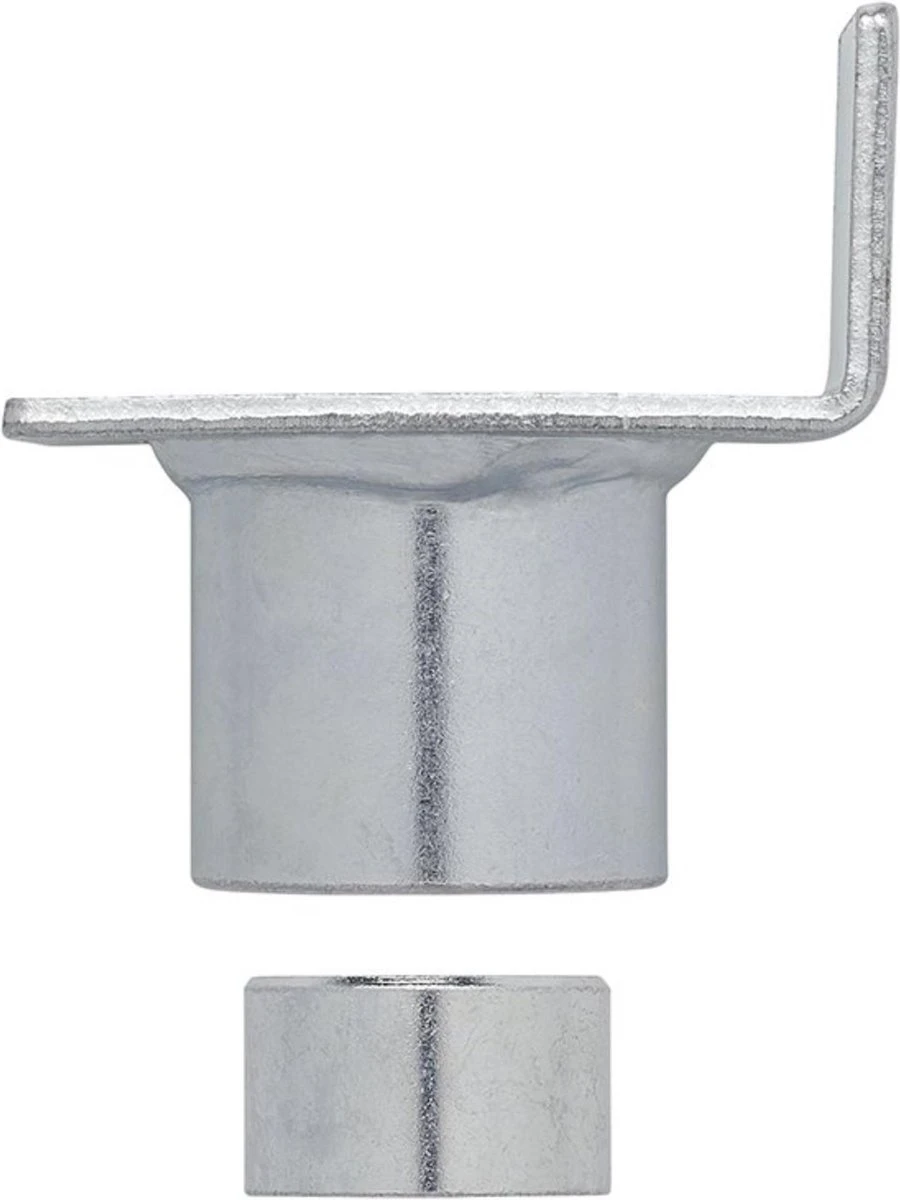 Proplus Adapter Enkele Opstaande Rand T.b.v. Potkrik Ø 20 T/m 27 Mm. - Zilver 11 Proplus Adapter Enkele Opstaande Rand T.b.v. Potkrik Ø 20 T/m 27 Mm. - Zilver - Afbeelding 9