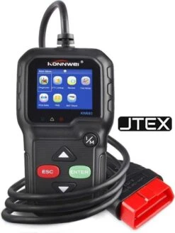 JTEX® KW680 OBD Scanner - OBD2 - EOBD - Diagnose Apparatuur - Motorstoring Codelezer - OBD-scanner -Auto-Onderdelenwinkel 904x1200 1