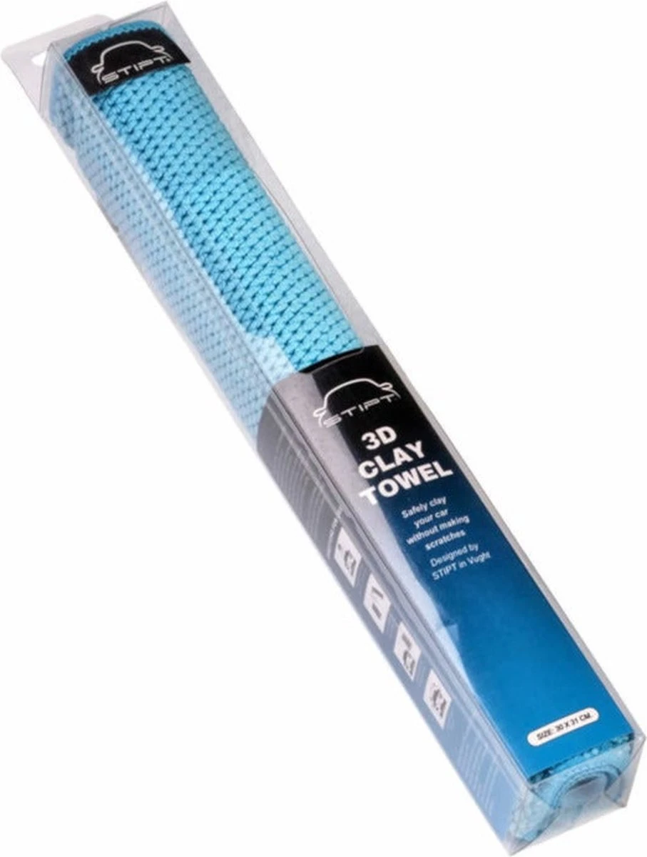 Stipt Geperforeerde Kleidoek - 3D Clay Towel 4 Stipt Geperforeerde Kleidoek - 3D Clay Towel - Afbeelding 2