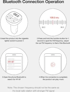 ISHIVA Premium Bluetooth FM Transmitter - 2x Fast Charger 3.4A USB Poort - Capaciteit Tot 64GB SD Kaart Of USB - Aluminiumlegering - Autolader - Carkit - Autoradio - Fm Transmitter Bluetooth Auto - Fm Transmitter Iphone - Fm Transmitter Auto -Auto-Onderdelenwinkel 911x1200 1