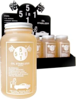 5 In 1 Reinigings- En Beschermingsmiddel - Oil Stabilizer - 440ml -Auto-Onderdelenwinkel 915x1200