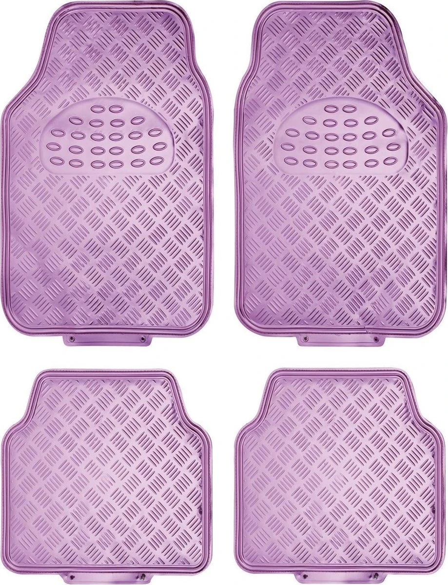 Race Sport Automattenset Alu-look Universeel Pvc Roze 4-delig 3 Race Sport Automattenset Alu-look Universeel Pvc Roze 4-delig