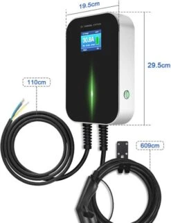 BESEN 11kW Auto Laadpaal | Type 2 | Fase 3 -16A | 6M Laadkabel -Auto-Onderdelenwinkel 921x1200