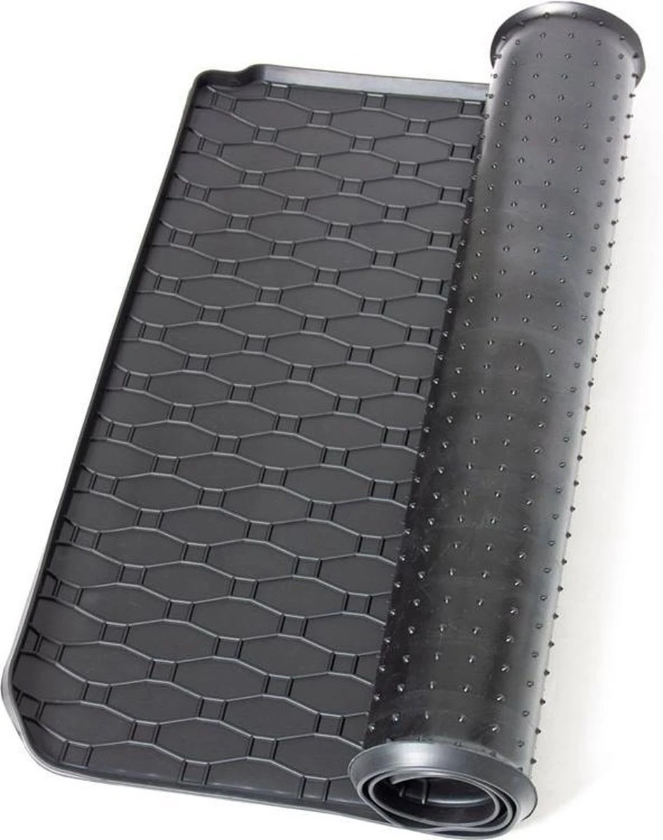 Rubber Kofferbakmat Met Opdruk - Geschikt Voor Ford Fiesta Hatchback 2008-2017 5 Rubber Kofferbakmat Met Opdruk - Geschikt Voor Ford Fiesta Hatchback 2008-2017 - Afbeelding 3