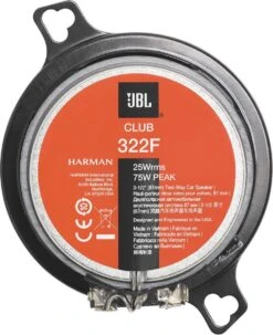 JBL Club 322F - Autospeakers - Ø 9 Cm - 2-weg Coaxiaal - 25 Watt (RMS) -Auto-Onderdelenwinkel 977x1200 3