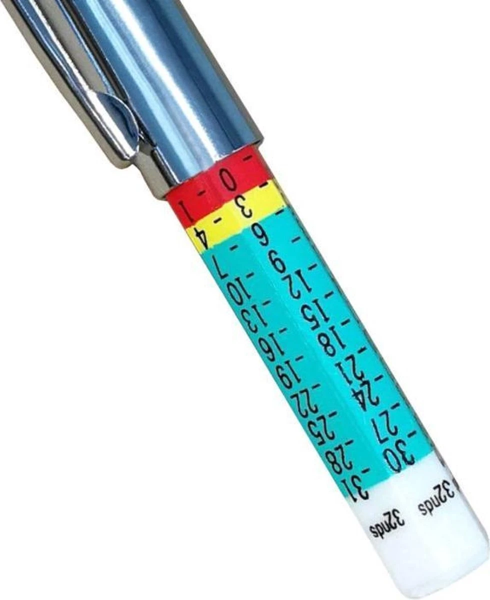 Bandenprofielmeter Pen I Bandprofiel Meter I Banden Dieptemeter I Gereedschap Meten Bandprofiel I Diktemeter 4 Bandenprofielmeter Pen I Bandprofiel Meter I Banden Dieptemeter I Gereedschap Meten Bandprofiel I Diktemeter - Afbeelding 2