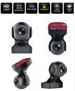 Mini Dashcam A720 WiFi/WDR/G-Sensor/White Angle/Doorloop Recording/Night Vision/Motion Detection/Park Modus + 32GB Micro SD Kaart -Auto-Onderdelenwinkel 984x1200