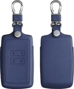 Kwmobile Autosleutelhoes Voor Renault 4-knops Smartkey Autosleutel (alleen Keyless Go) - Hoesje Voor Autosleutel In Donkerblauw - Leren Hoes -Auto-Onderdelenwinkel 993x1200 2